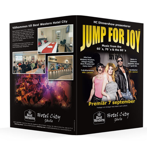 Hotel City - Jump for Joy Flyer