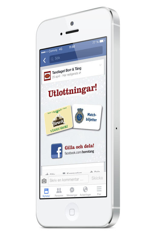 Vi hjälpte Tandlaget Borr & Tång med en Facebookkampanj.