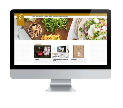 Ny hemsida till Gefle Gourmetservice.