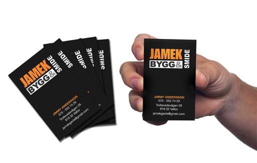 Nya Visitkort till Jamek Bygg & Smide