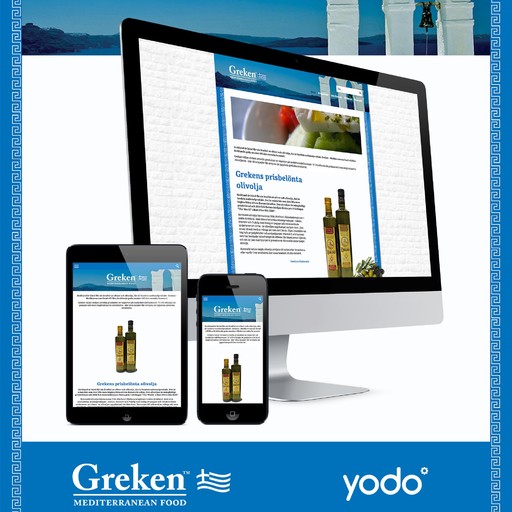 Ny hemsida till Greken Mediterranean Food