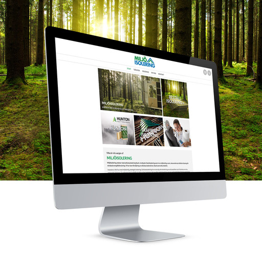 Ny hemsida med webbshop till Miljöisolering