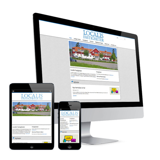 Ny hemsida till Localis Fastigheter