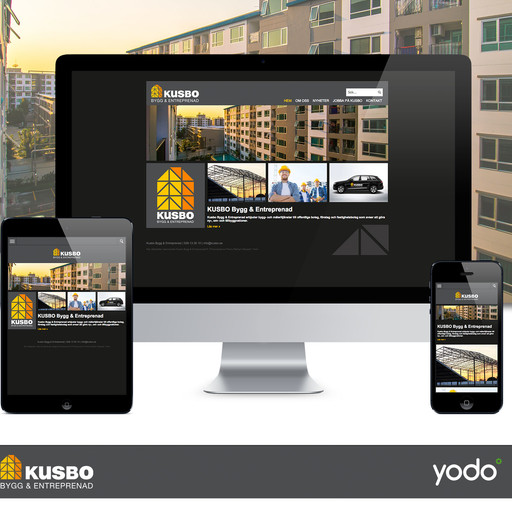 Kusbo Bygg & Entreprenad - Hemsida